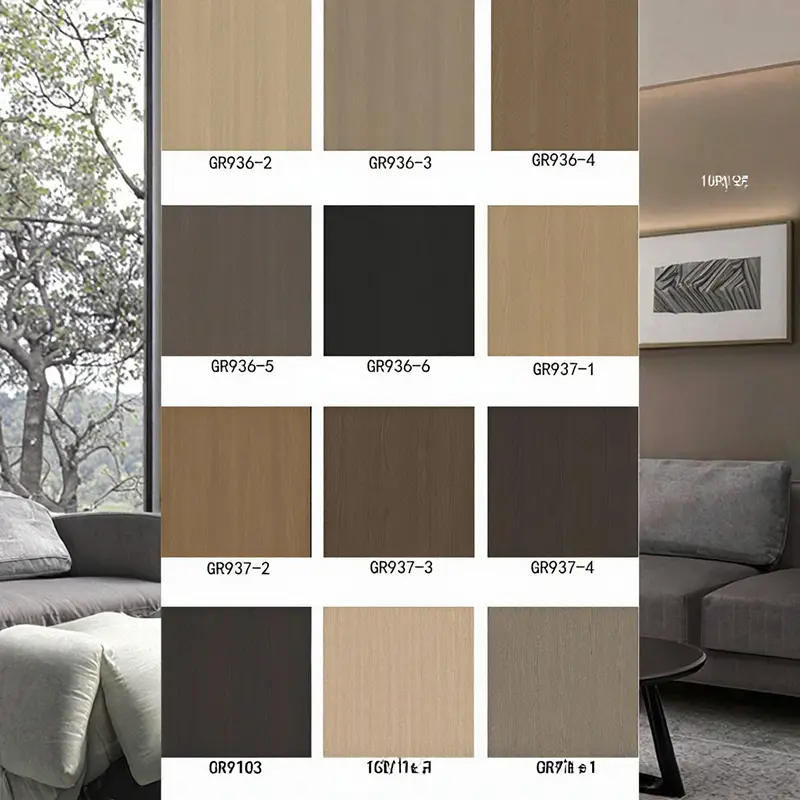 Modernong Estilo ng Disenyo PVC Dekorasyon ng Pelikula