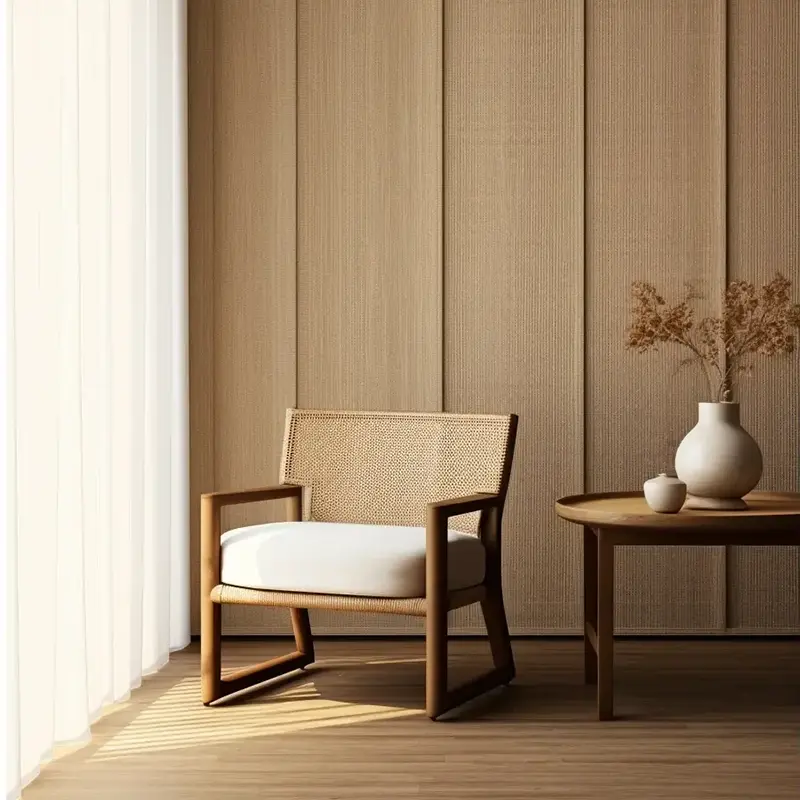 Multi-color na kahoy na butil ng PVC pandekorasyon