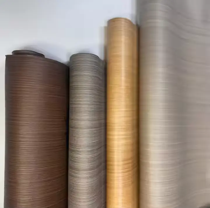 PVC pandekorasyon film na kahoy na kulay pvc foil para sa pintuan